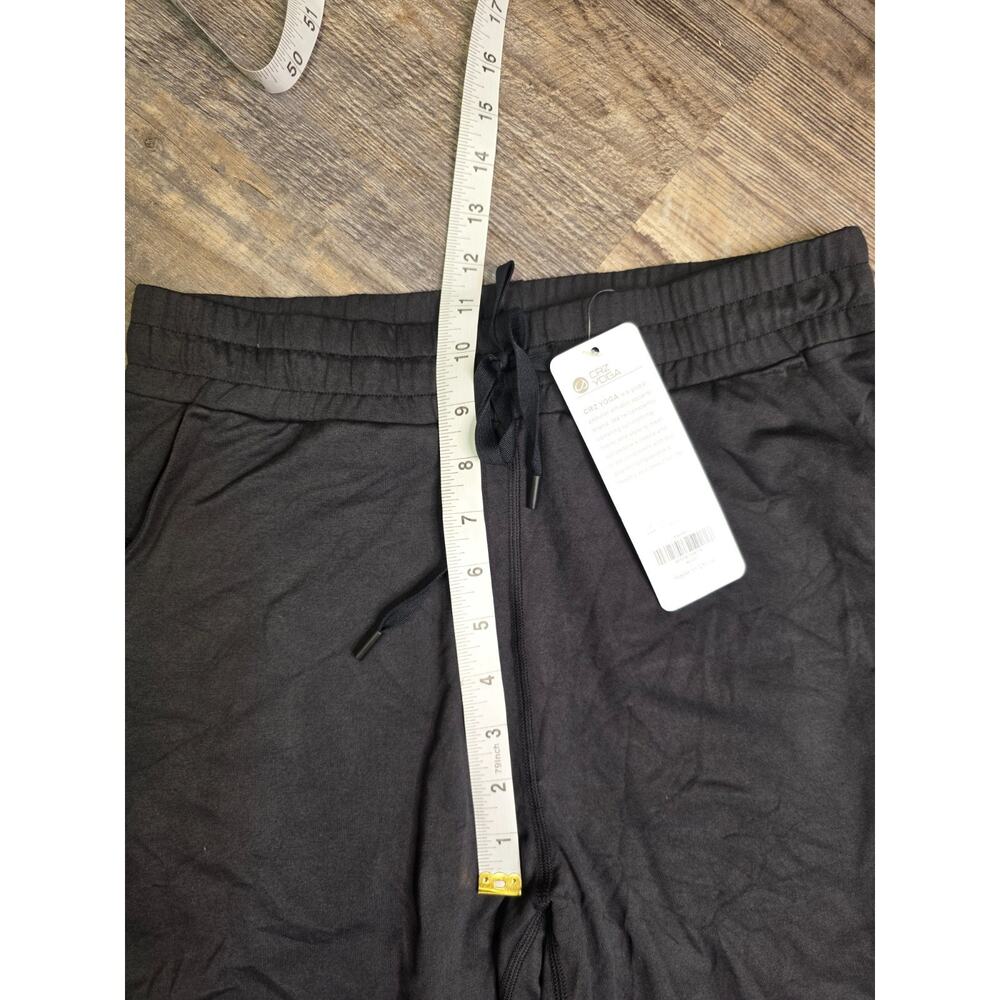 New CRZ YOGA Womens Black Wide Leg Pants Drawstring Lounge Yoga Trousers Size S - Picture 5 of 7